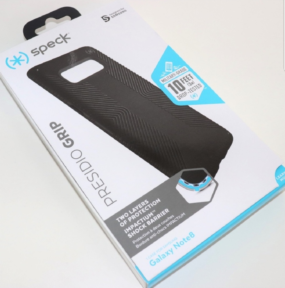 Speck Presidio Grip Case Black Note 8 Case